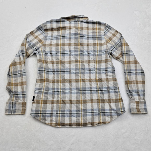 Patagonia Womens Medium Cotton Midweight Fjord Flannel Shirt Plaid Button Up - Picture 3 of 8